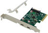 Conceptronic 2-Port USB 3.2 Gen 2 Typ-C® PCI-Express-Karte Modulkarte, inkl.