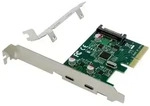 Conceptronic 2-Port USB 3.2 Gen 2 Typ-C&reg; PCI-Express-Karte EMRICK07G...