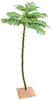 vidaXL LED Baum Künstliche Palme mit 96 LEDs Warmweiß 180 cm 180 cm x 180 cm...