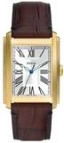 Fossil Quarzuhr Fossil Herren-Uhr Carraway Analog Quarz Braun Leder-Band...