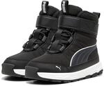 Winterboots PUMA "EVOLVE BOOT AC+ PS", M&auml;dchen, Gr. 28, puma schwarz, strong gray,