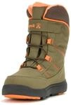 Winterstiefel KAMIK "STANCE2", M&auml;dchen, Gr. 28, gr&uuml;n (olive, orange), Synthetik,