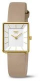 Boccia Quarzuhr Boccia Damen Armbanduhr 3351-04 Trend Lederband, Titan,