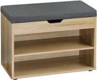 KESPER&reg; Schuhschrank Schuhschrank mit Sitzkissen, Ma&szlig;e: B60 x H45 cm x L30 cm,