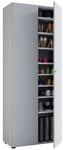 VCM Schuhschrank Vandol I 9 DT 70x178x40cm (1-St) Holz-Schuhschrank, 9 F&auml;cher,