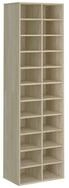 vidaXL Schuhschrank Schuhregal Sonoma-Eiche 54x34x183 cm Holzwerkstoff