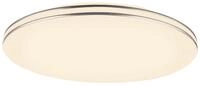 GLOBO LIGHTING LED Deckenleuchte PIERRE, 1-flammig, &Oslash; 37 cm, Chromfarben,...