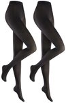 Hudson Feinstrumpfhose SIMPLY 40 55 DEN (2er Pack) Semi-blickdicht und matt