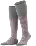 FALKE Kniestr&uuml;mpfe FALKE Shadow Herren mit feiner Rippstruktur (1-Paar) mit...