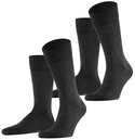 FALKE Socken Happy 2-Pack Socken (2-Paar) Set aus 2 Paar Baumwollstr&uuml;mpfen