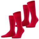 FALKE Socken Happy 2-Pack Socken (2-Paar) Set aus 2 Paar Baumwollstr&uuml;mpfen
