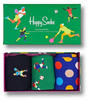 Happy Socks Kurzsocken 3er Pack Unisex Socken, Geschenkbox