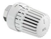 Oventrop Infrarotheizung Oventrop Thermostat Uni RTLH 10-40 GradC, wei&szlig;