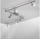 B.K.Licht LED Deckenspots, LED wechselbar, Warmwei&szlig;, Deckenleuchte, schwenkbar,