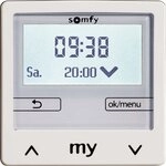 SOMFY GmbH Rollladenmotor Somfy Chronis Smoove IB+ Pure White (1805284)