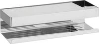 WENKO Badregal Turbo-Loc&reg; Genova, Wandregal aus hochwertigem Edelstahl,...