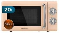 Cecotec Mikrowelle modelo, 20l con proclean 3110 retro beige