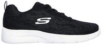 Sneaker SKECHERS "Dynamight 2.0 Homespun", Damen, Gr. 36, schwarz, wei&szlig;, Textil,