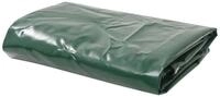 vidaXL Schutzplane Abdeckplane 650 g/m&sup2; 1,5 x 6 m Gr&uuml;n (1-St)