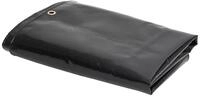 vidaXL Schutzplane Abdeckplane 650 g/m&sup2; 3,5x2,5 m Schwarz (1-St)