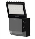 theben LED Wandstrahler LED-Wandleuchte theLeda S8-100 BK 1020801, horizontal um &plusmn;