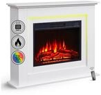 Balderia Elektrokamin Finn Standkamin mit Heizung 2000 W, wei&szlig;, Standkamin mit