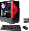 GAMEMAX Contac BR 7112 Gaming-PC (AMD Ryzen 5 7600X, RTX 4060Ti, 16 GB RAM,...