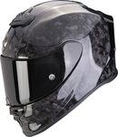 Scorpion Exo Motorradhelm EXO-R1 Evo Carbon Air Onyx Helm, Notfallsystem-polsterung