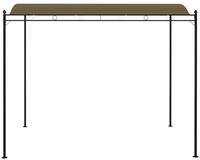 vidaXL Pavillon, Partyzelt 3x2,4 m Taupe 180 g/m&sup2;