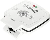 Trisa Waffeleisen Brezeleisen "" 7340.0212, Antihaftbeschichtung, klappbar,