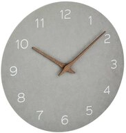 TFA Dostmann Wanduhr Analoge Wanduhr 60.354.04 mit Zeiger aus Walnuss-Holz...
