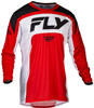 Fly Racing Longsleeve MX-Jersey Lite rot S