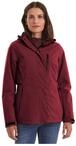 Outdoorjacke KILLTEC "KOW 140 WMN JCKT", Damen, Gr. 36, rot (weinrot), Obermaterial: