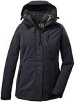Outdoorjacke KILLTEC "KOW 170 KG WMN JCKT", Damen, Gr. 18, blau (navy), Obermaterial: