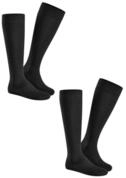 Hudson Kniestr&uuml;mpfe Only 2-Pack (2-Paar) Ganzjahres Herren Kniestr&uuml;mpfe im