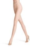 Feinstrumpfhose FALKE "Pure Matt", Damen, Gr. S, beige (crystal), Obermaterial:...