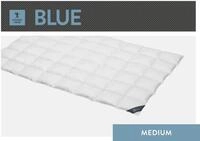 SPESSARTTRAUM Daunenbettdecke Blue, F&uuml;llung: 60% Daunen, 40% Federn, Bezug:...