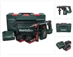 metabo Akku-Kombibohrhammer KH 18 LTX BL 24 Q Akku Kombihammer 18 V 2,2 J + 2x...