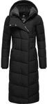 Wintermantel RAGWEAR "Wintermantel Pavla Long", Damen, Gr. XL, schwarz, Obermaterial: