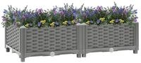 vidaXL Hochbeet, Kr&auml;uterhochbeet 80x40x23 cm Polypropylen
