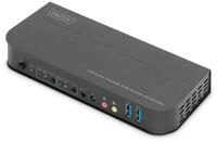 Digitus Modem KVM Switch, 2x1 HDMI, HDMI Out,USB, 4Kx2K@60Hz