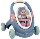 Smoby Laufrad Smoby Little Smoby 3-in1 Lauflernwagen + Puppe
