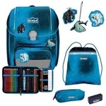 Scout Schulranzen Genius Exklusiv, Polyester blau