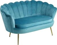 SalesFever 2-Sitzer Clam Komfort-Duo-Sitz, Muscheldesign-Breite 136 cm: Pure