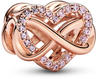 Pandora Bead Pandora Charm Infinity Heart 782246C01 rosé vergoldet