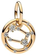 Pandora Charm Sternzeichen SHINE-762711C01, Sternzeichen, Zwilling, Vergoldet,