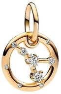 Pandora Charm Sternzeichen SHINE-762708C01, Sternzeichen, Krebs, Zirkonia, Vergoldet