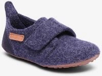 Hausschuh BISGAARD "casual wool", M&auml;dchen, Gr. 28, blau (dunkelblau), Wolle, Schuhe