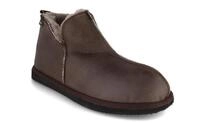 Shepherd Herren Lammfell-Hausschuh Anton, stone oiled antique, Winterschuhe...