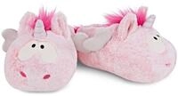 Nici Pink Harmony Pl&uuml;sch Hausschuhe Einhorn Hausschuh zum Schlupfen